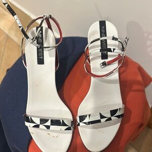 Shoes/ wedge/ used/ 7.5M